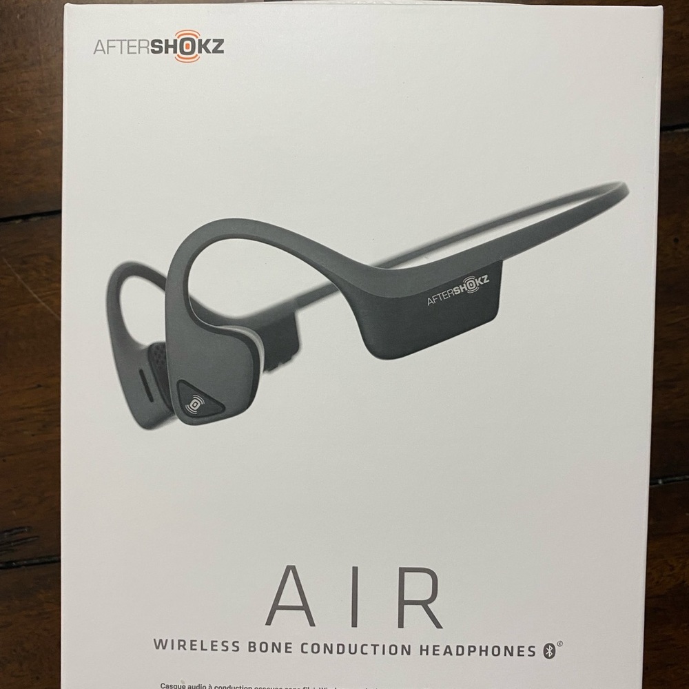 Aftershokz wireless headphones